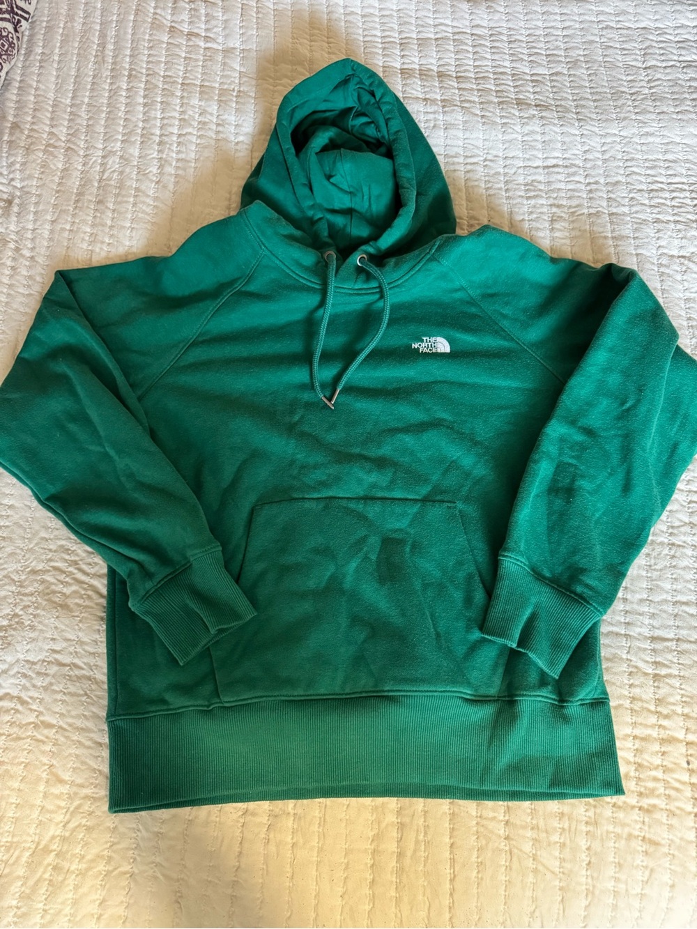 Women’s green north face hoodie